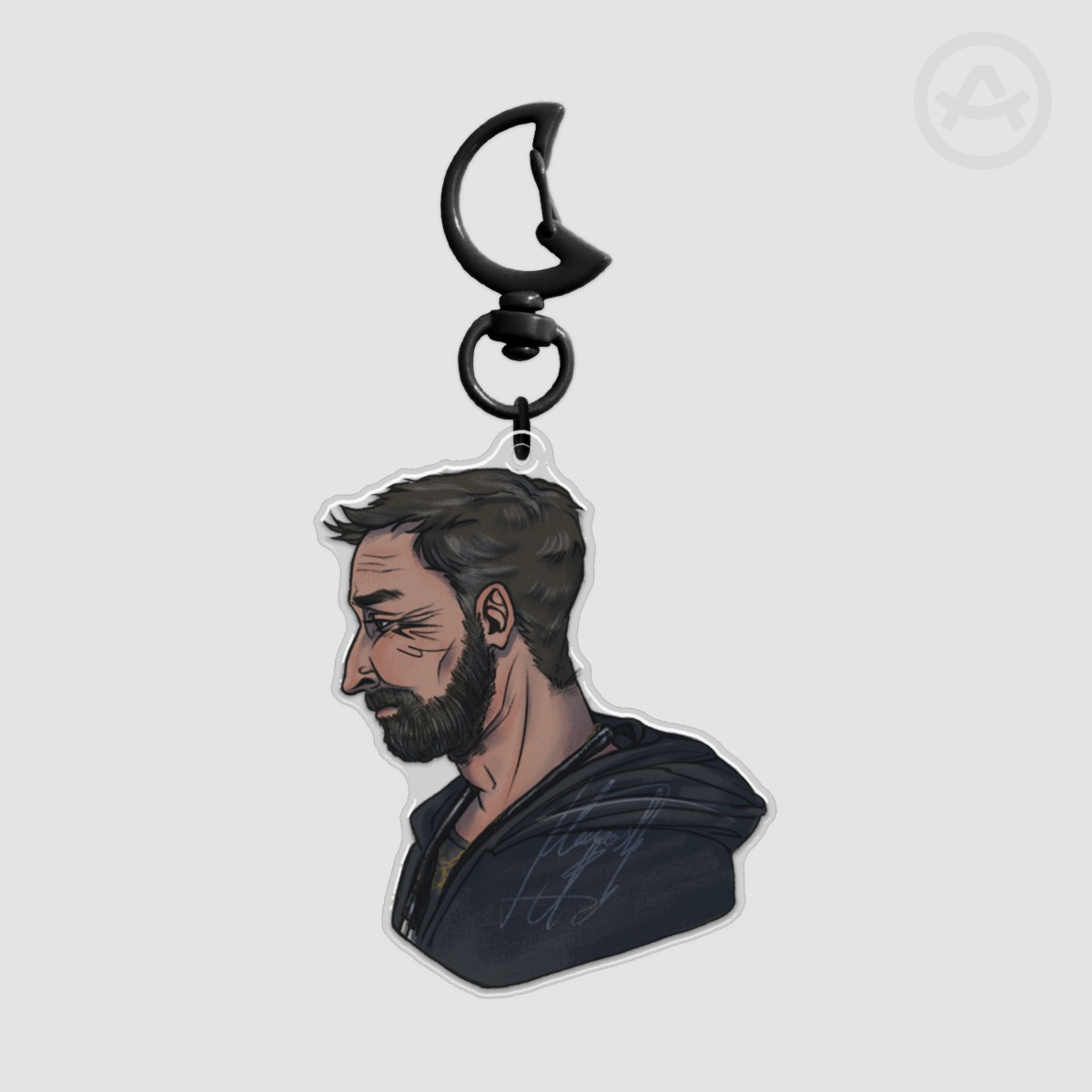 Dr Robby - Epoxy Clear Acrylic Keychains DS
