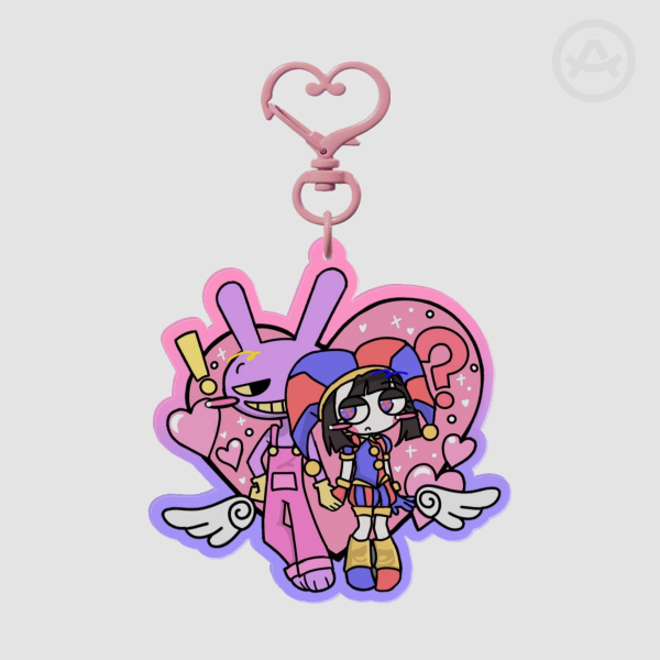 Funnybunny The Amazing Digital Circus Acrylic Keychain