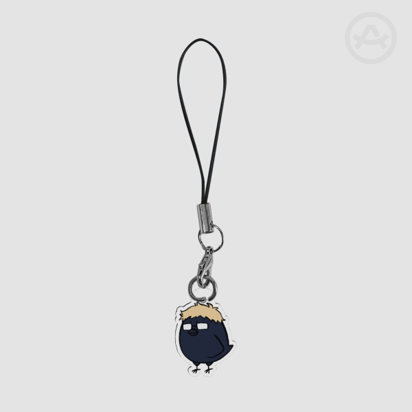 Tsukishima Phone Charm