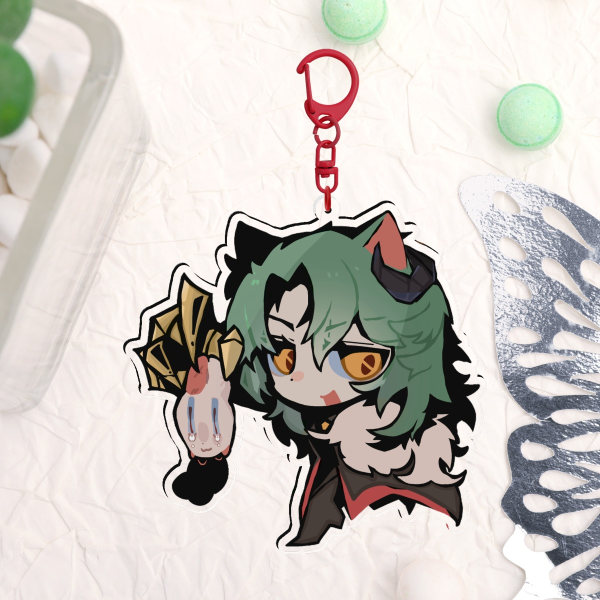DM & Venerated Chinchilla Keycharm
