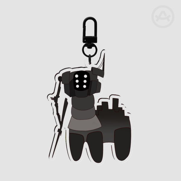 Earthmover Acrylic Keychain