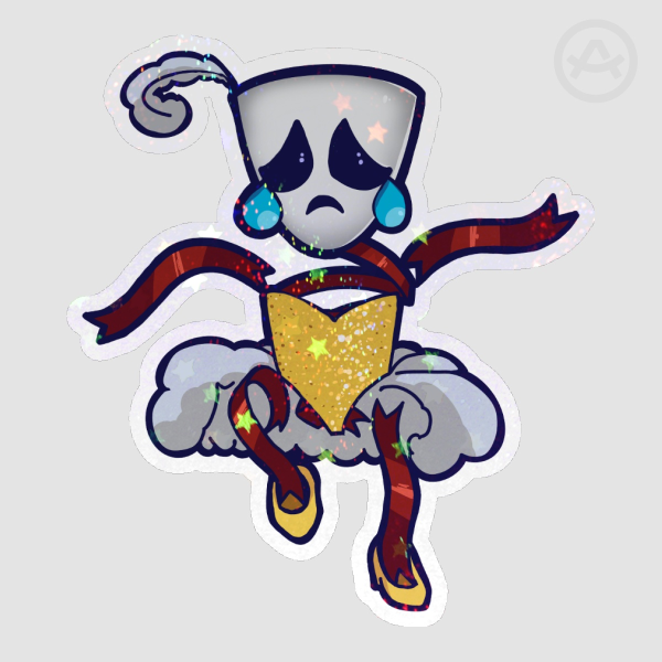 [TADC] running the show?! gangle sticker