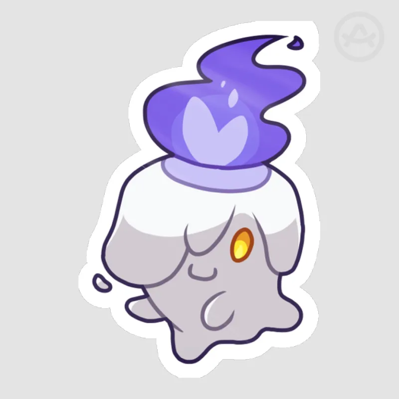 Litwick Sticker by CoffiiCorgii - ACGGOODS