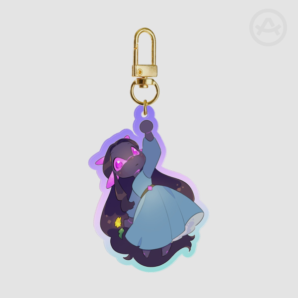 Flower keychain