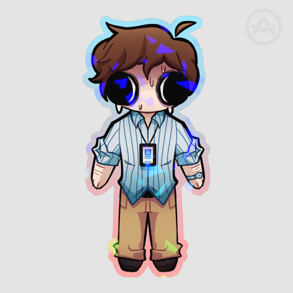 Dexter Stare Sticker