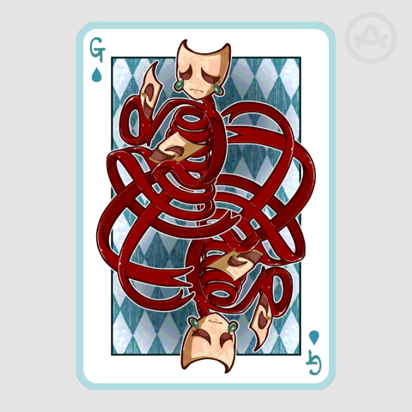 [GANGLE] Playing Card Stickers