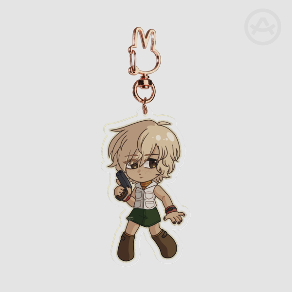[Silent Hill] blondes have more fun - Clear Acrylic Keychain