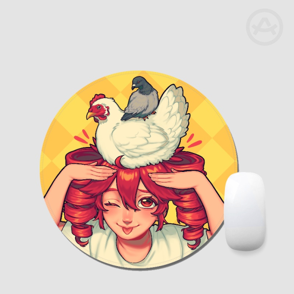 Birdbrain Teto Mouse Pad | Vocaloid