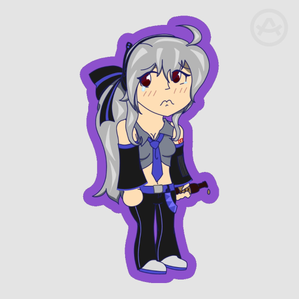 FANLOID Yowane Haku Die Cut Sticker