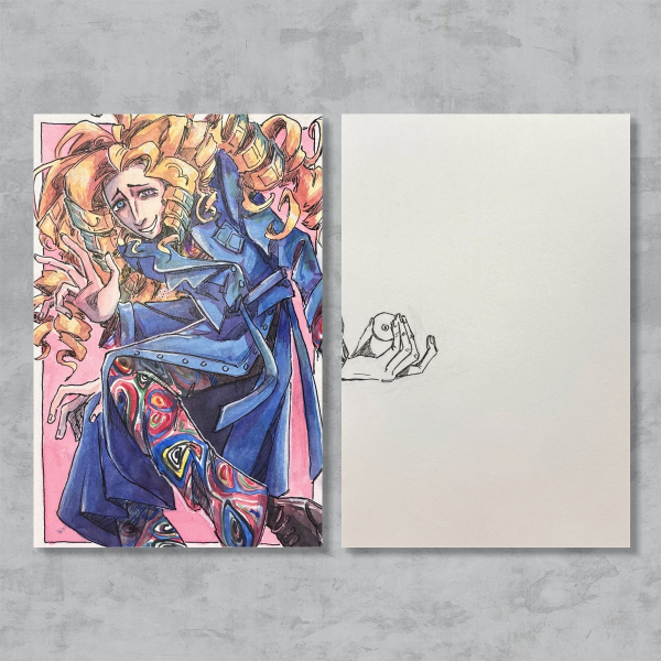 THE MAGNUS ARCHIVES - Michael Distortion print