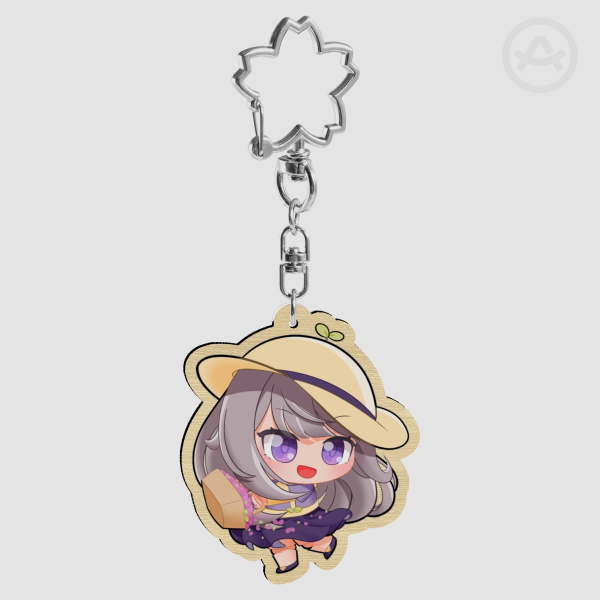 Herta HSR Wood Keychains