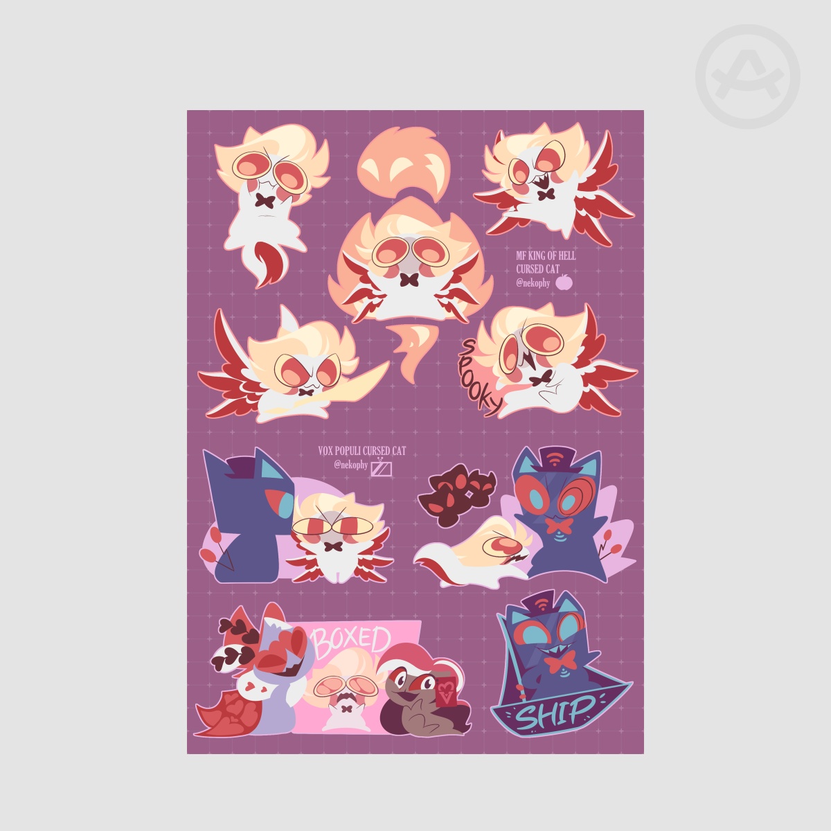 Vox Populi Stickers Sheet