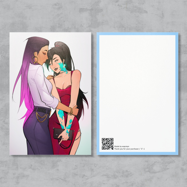Reyge Valorant Postcard