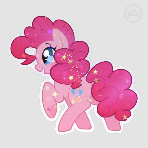 Pinkie Pie Die Cut Sticker