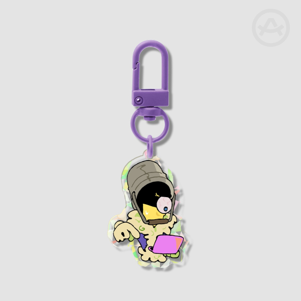 KINGER Broken Glass Acrylic Keychains