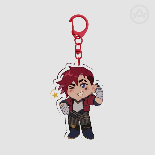 Vi Arcane Clear Acrylic Keychain