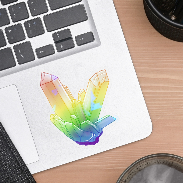 Crystallized Pride Sticker