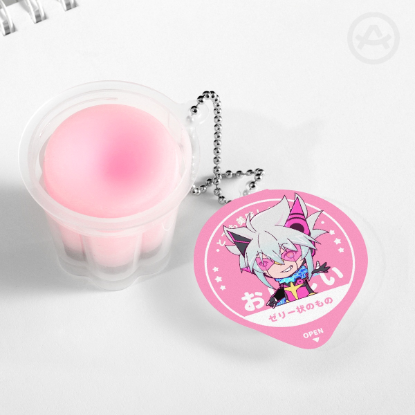 CyYu V 2.0 Squishy Jelly Keychain