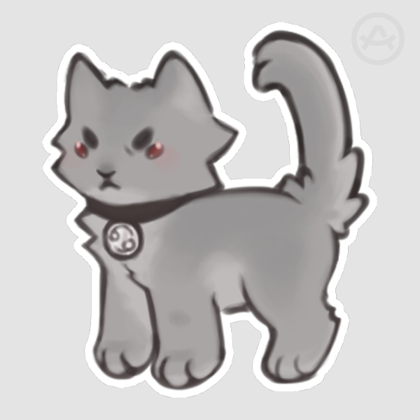 Karkitty Die Cut Sticker