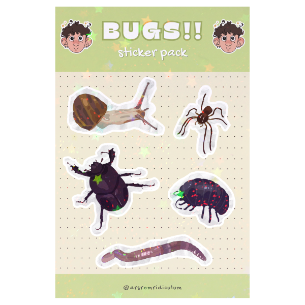 BUGS!! Sticker Pack