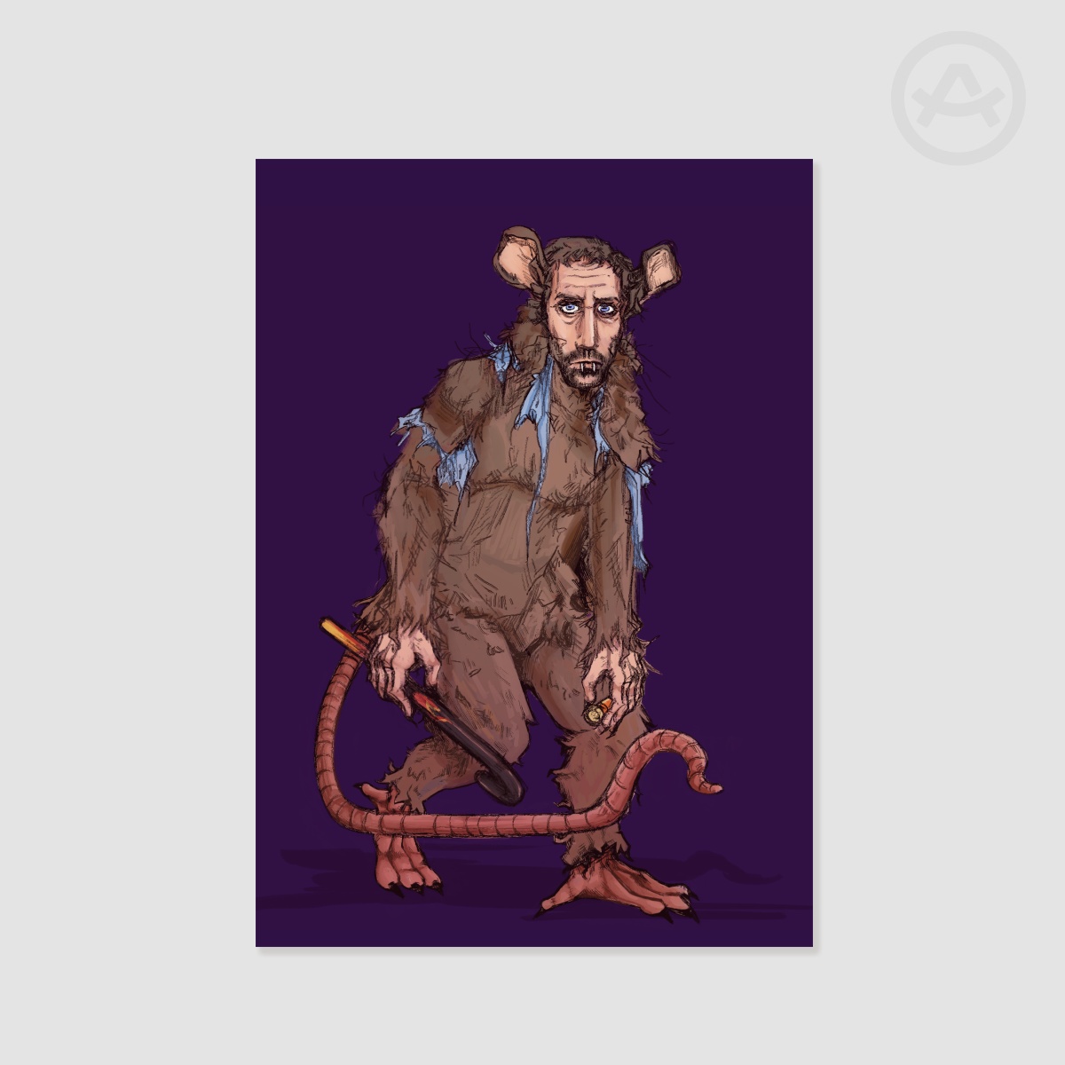 Dr. Mouse Mini Poster