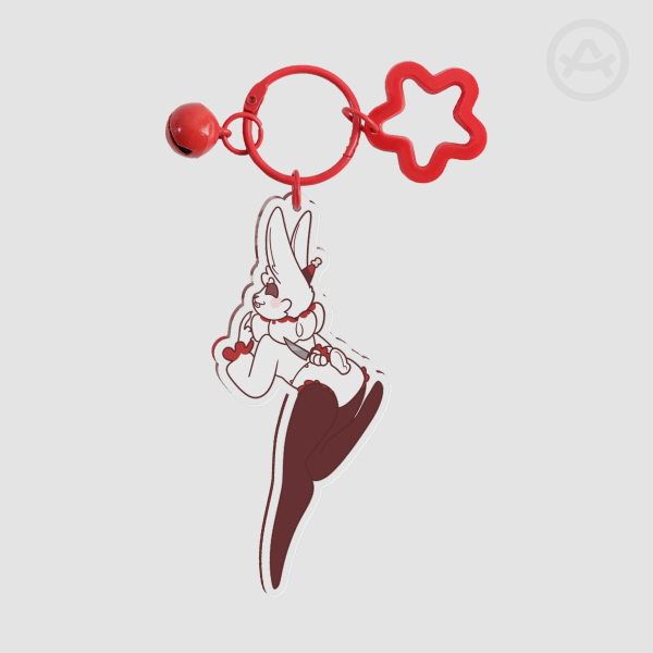 Sugar Double Sided Keychain