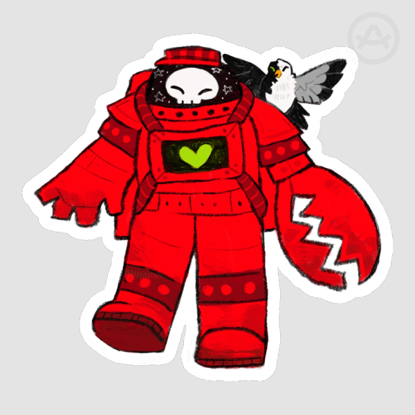 Mort Sticker
