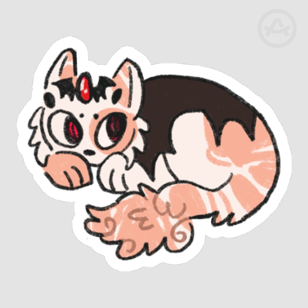Shelby Cat Sticker