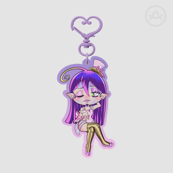 Samantha Scythekiss Keychain