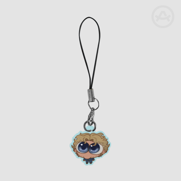 Cute Curly Phone Charm