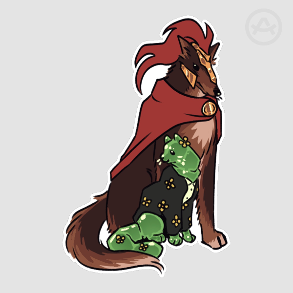 SlimeKnight Animal Sticker