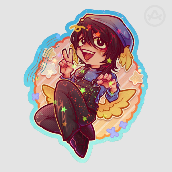 Q!QUACKITY ☆ Colored Edge Die Cut Stickers