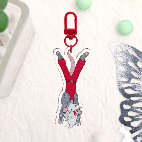 Upside Down Kelvin Keychains