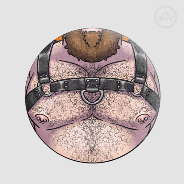 Bear Plush Badge