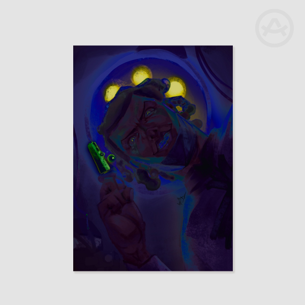 Cioccolata Syringe JJBA Art Print #2 (297mm x 420mm)