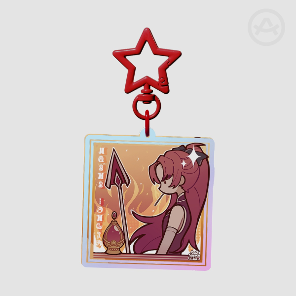 Puella Magi Rainbow Keychain - Kyoko