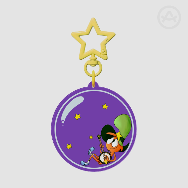 Wander (Wander Over Yonder)Clear Acrylic Keychains