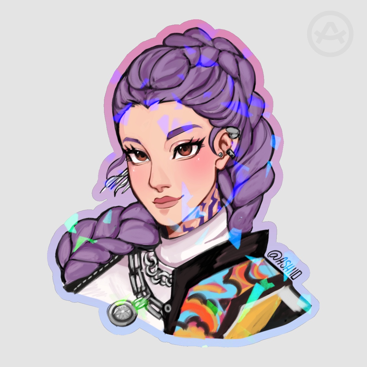 K-POP DEMON HUNTERS RUMI STICKER