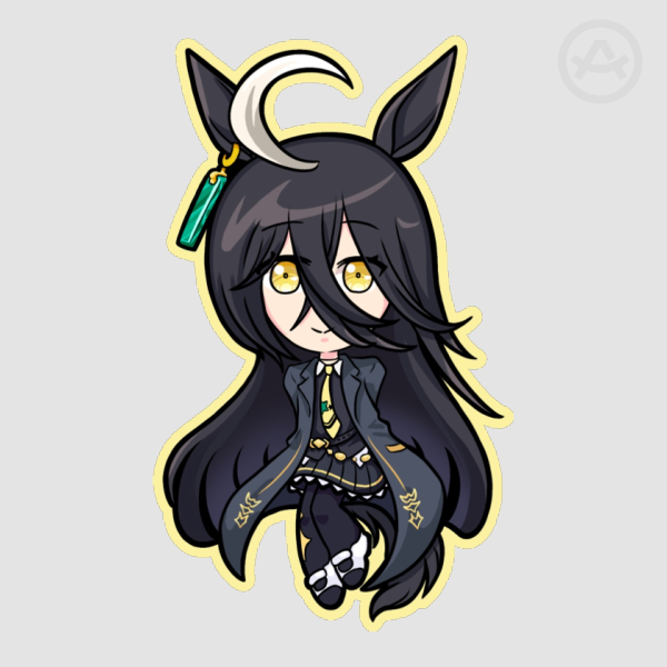 Colored Edge Die Cut Stickers