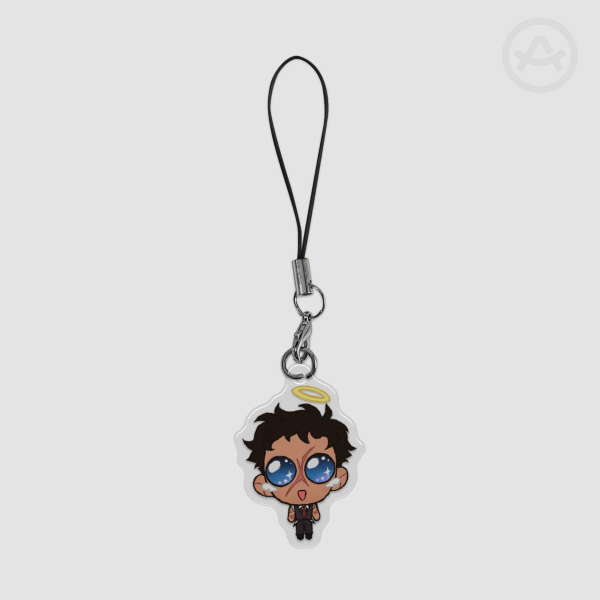 skizzleman ★ epoxy acrylic phone charm