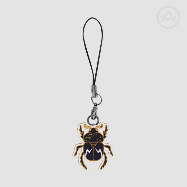 Denki Beetle Acrylic Keychain
