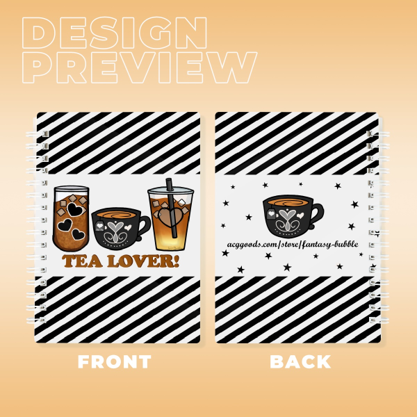Tea Lover: Spiral Notebook