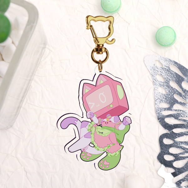 Catie V. || Chibi Acrylic Keychain