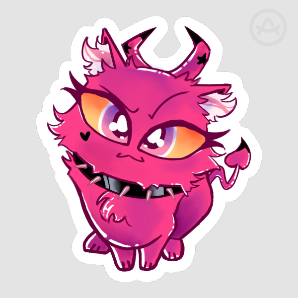 Cat Verosika Sticker