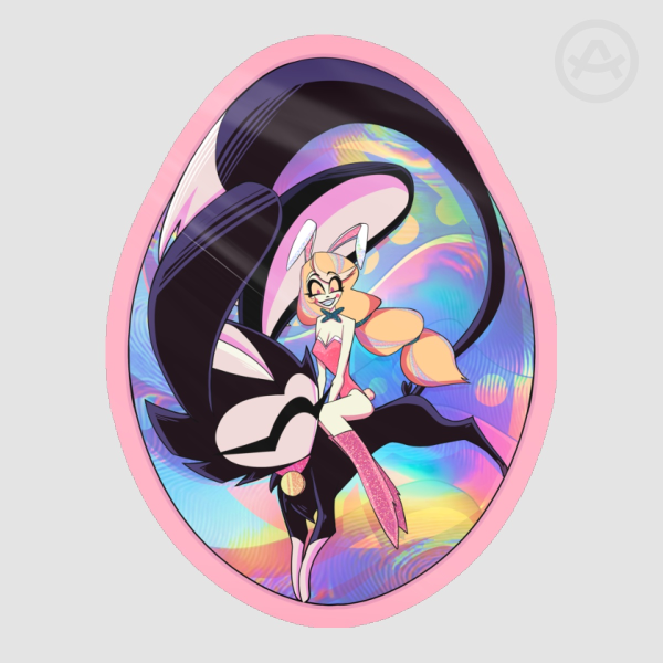 Easter Charlie Sticker