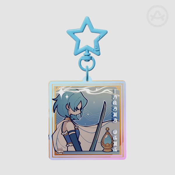 Puella Magi Rainbow Keychain - Sayaka
