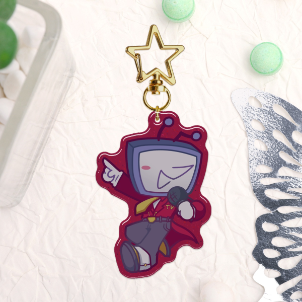Tenna - Epoxy Glitter Acrylic Keychains