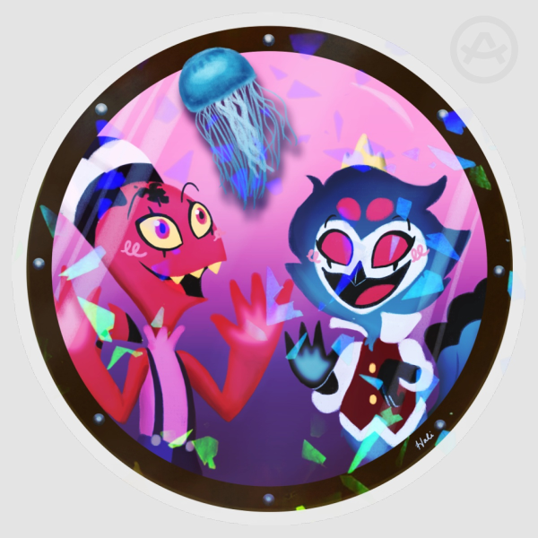 Fishgazing - Sticker