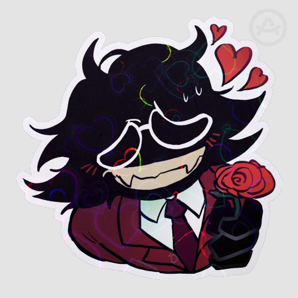 Bive Valentines Sticker