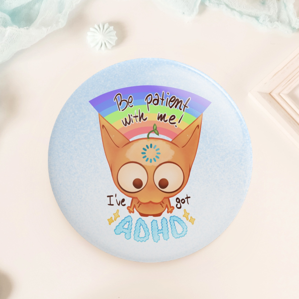 [BUTTON PIN] Be patient!